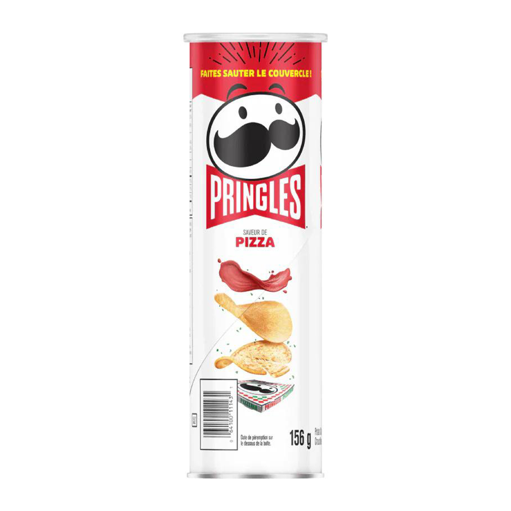 Pringles Potato Crisps - Pizza Flavour 156g