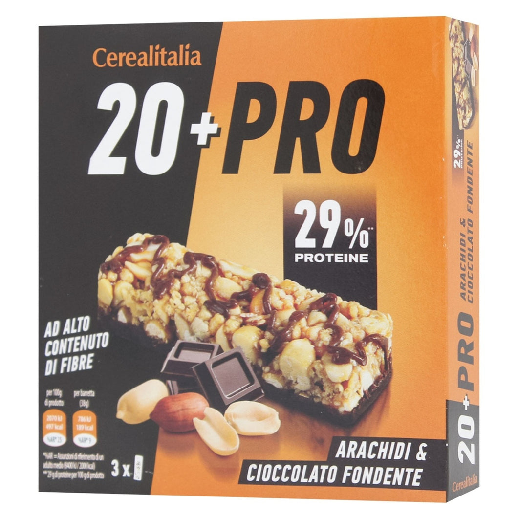 Salted Caramel & Peanut Protien Bar 114g - CerealItalia
