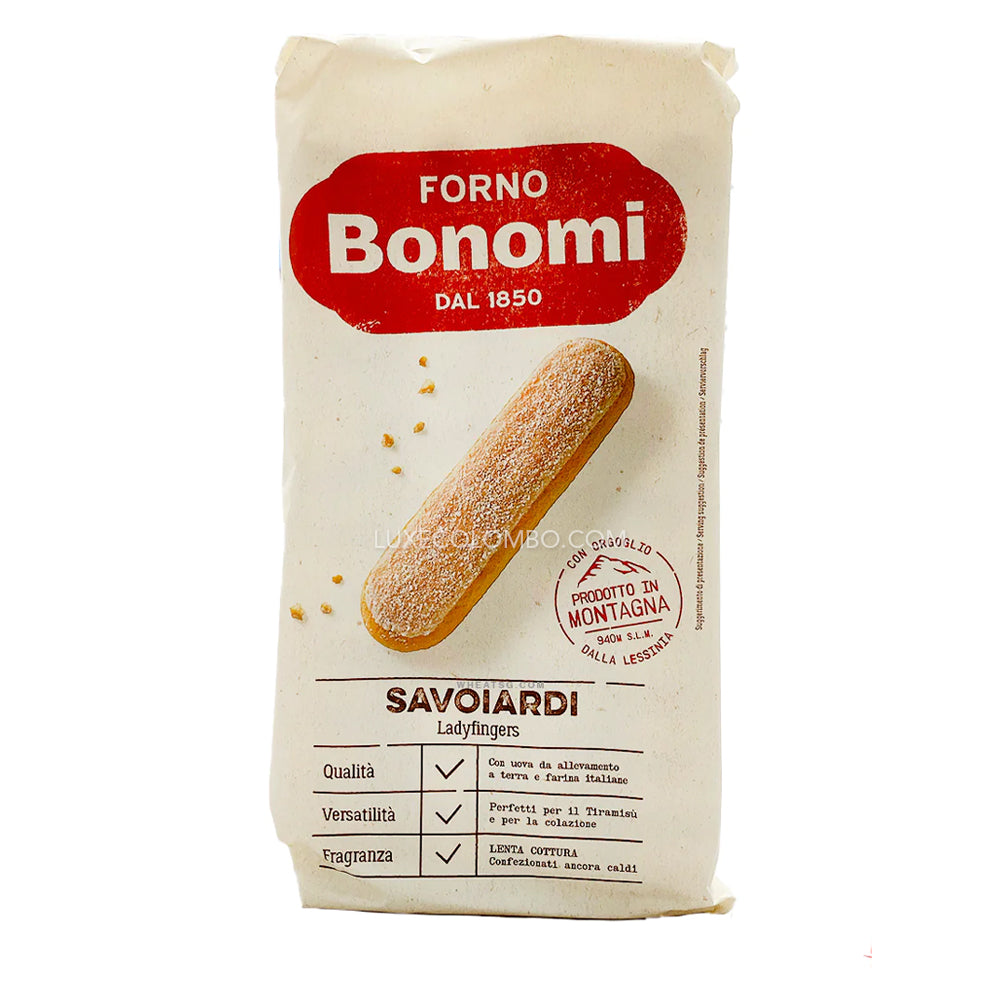 Savoiardi Ladyfingers Biscuit 500g - Forno Bonomi
