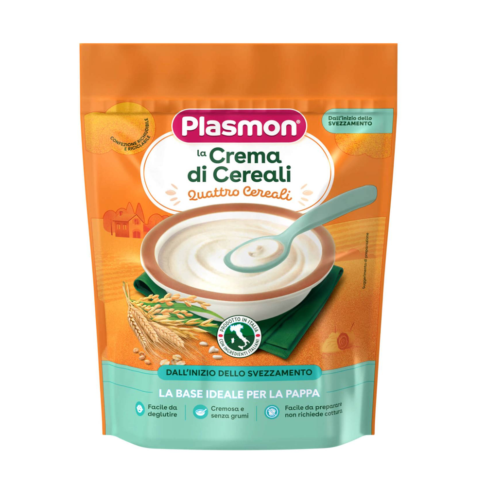 Plasmon four cereals cream - 200g