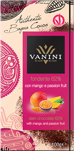 Fondant 62% With Mango and Passion Fruit 100g - Vanini