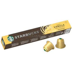 Starbucks By Nespresso Creamy Vanilla Coffee Capsules 10 Pack