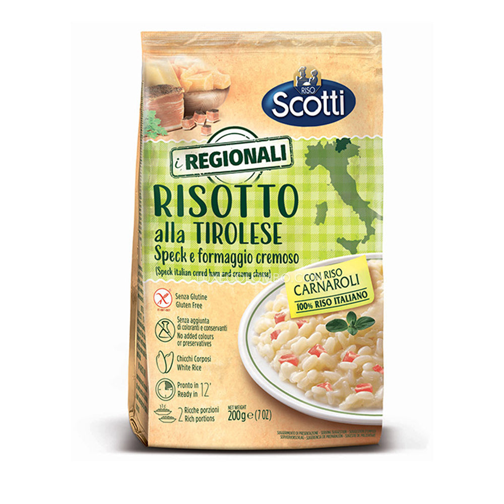 Risotto with jerky ham and cream cheese - Scotti 200g