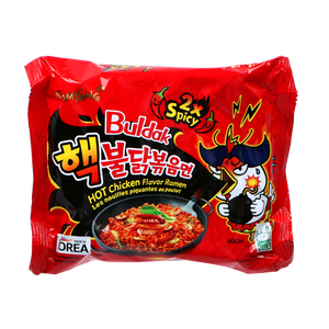 2x Spicy Hot Chicken Ramen Noodles 140g- Samyang
