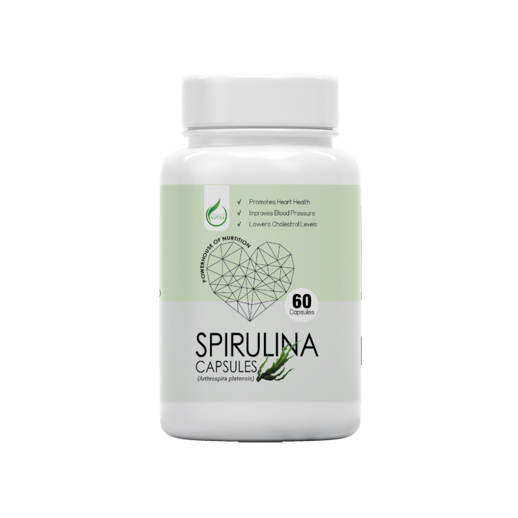 Spirulina capsules 1000mg - Ancient Nutra