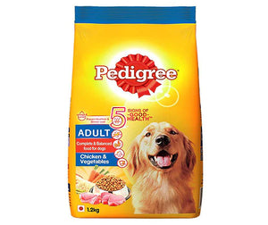 Dog food Chicken & Vegetable Adult 1Kg - Pedigree