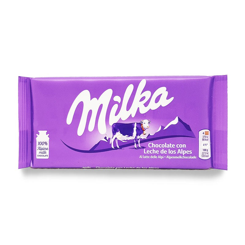 Milka Alpine Milk Chocolate  100g (Italy)