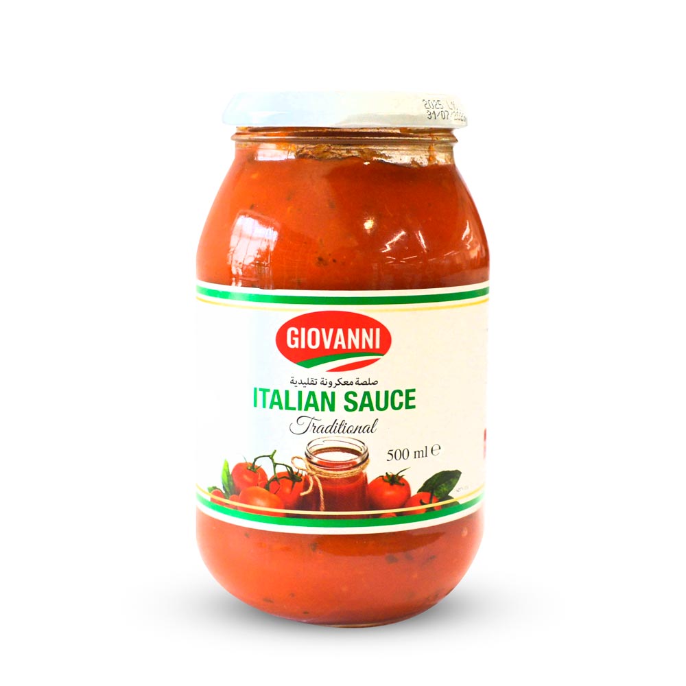 Traditional Italian Sauce 500ml- Giovanni