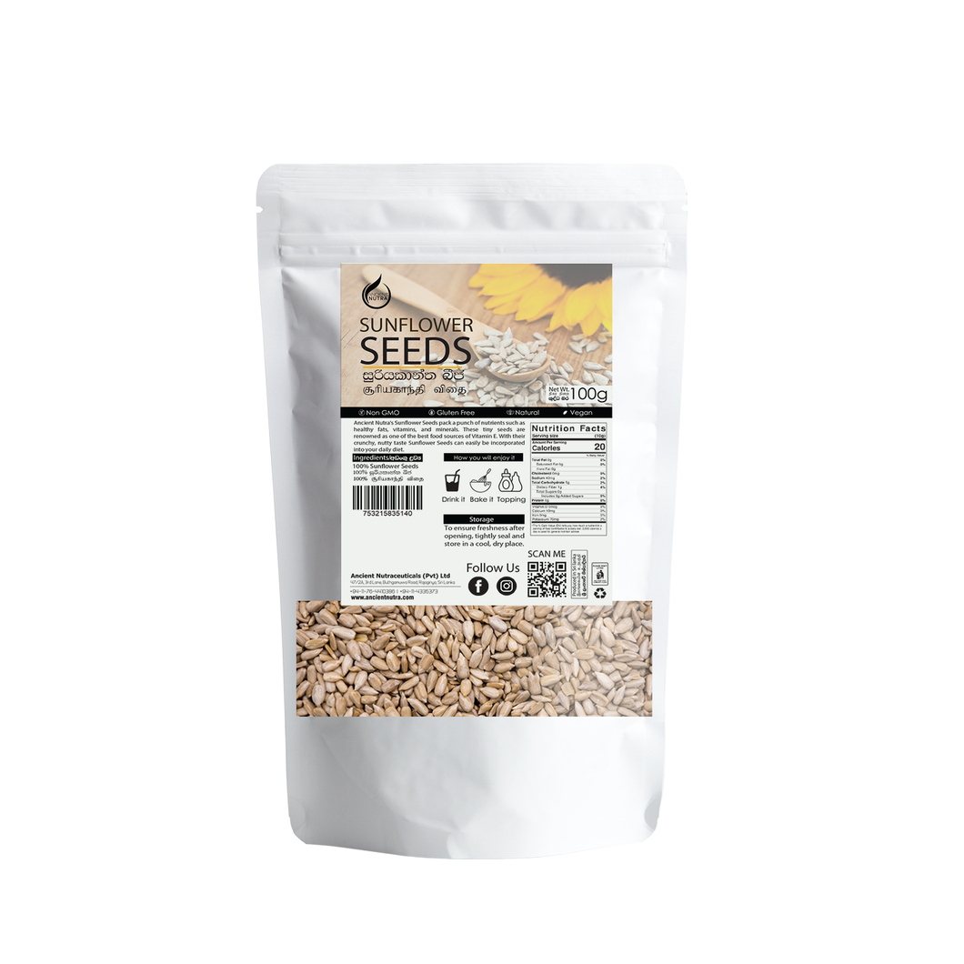 Sunflower Seeds 100g - Ancient Nutra