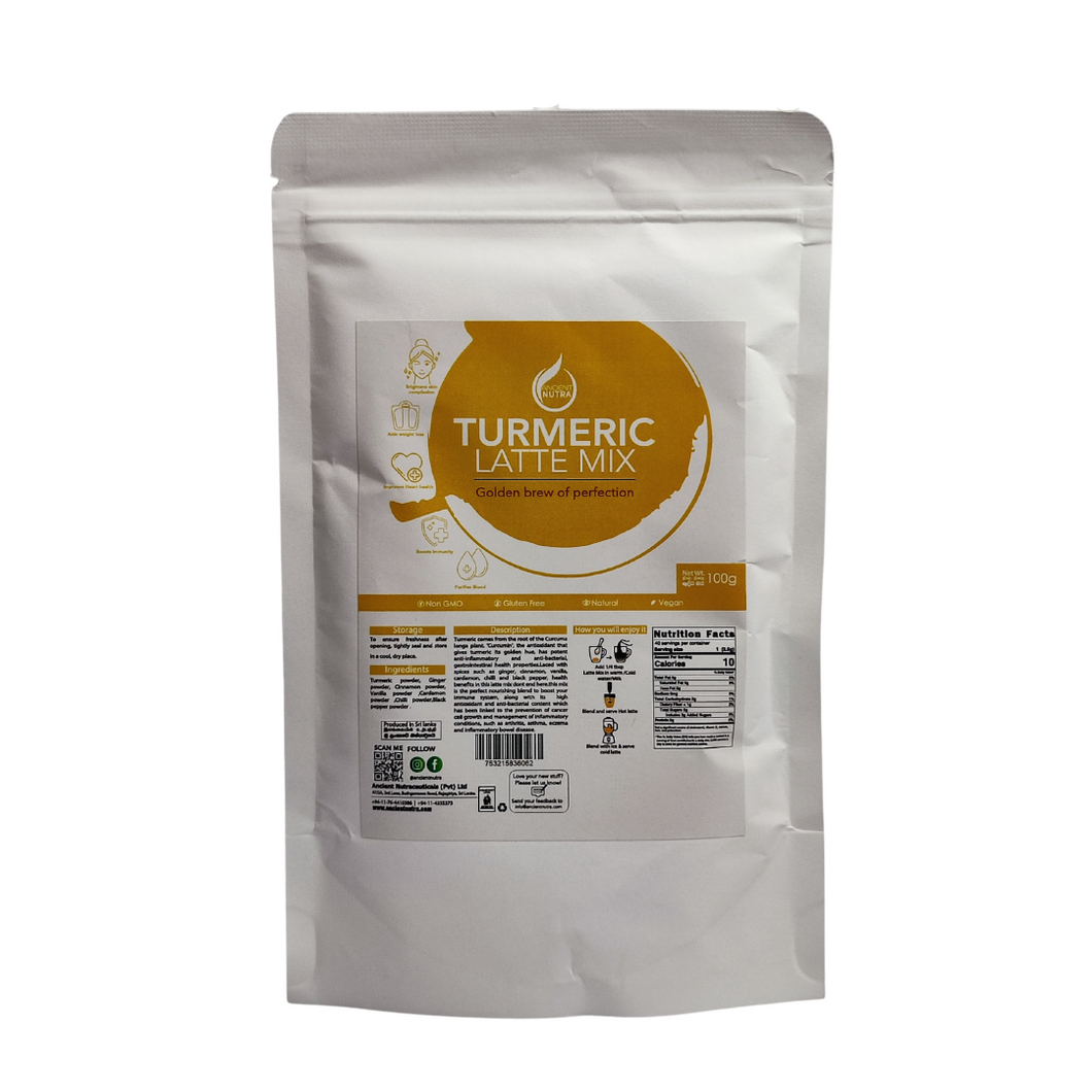 Turmeric Latte Powder 100g - Ancient Nutra