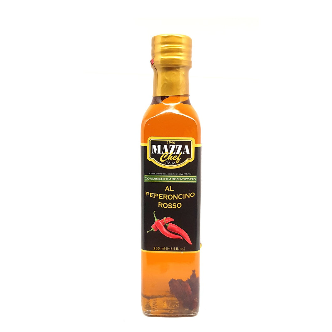 Extra Virgin Olive oil with red chilli pepper 250ml - Mazza