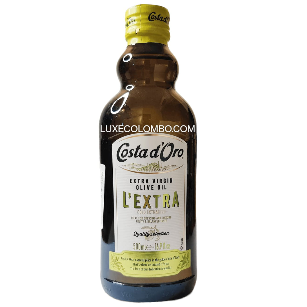 Extra Virgin Olive Oil 500ml- Costa D' Oro