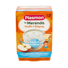 Load image into Gallery viewer, Plasmon Snack Nutri Mune Apple and Yogurt 2 x 120 g - 6 Months +
