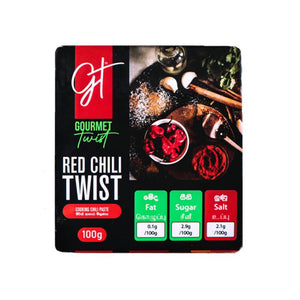 Red chilli twist cooking spice paste 100g - Gourmet twist