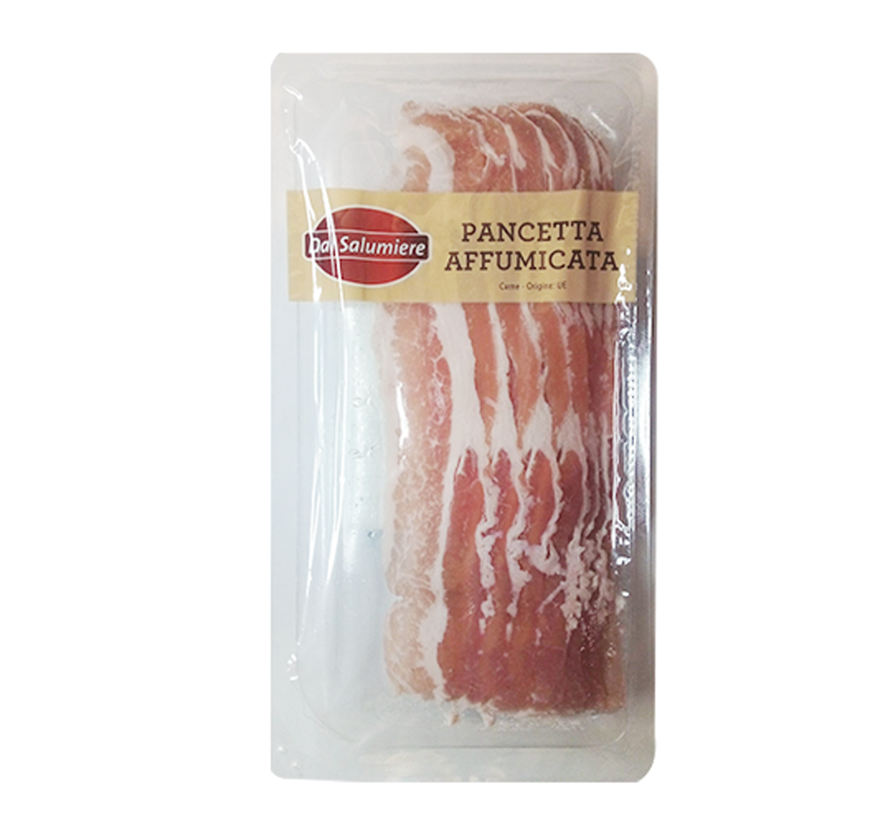Smoked Bacon Slices 100g - Dal Salumerie