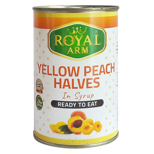 Yellow Peach Halves 400g- Royal Arm
