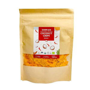 Savoury Coconut Chips 100g - GoodFolks - DISCOUNTED