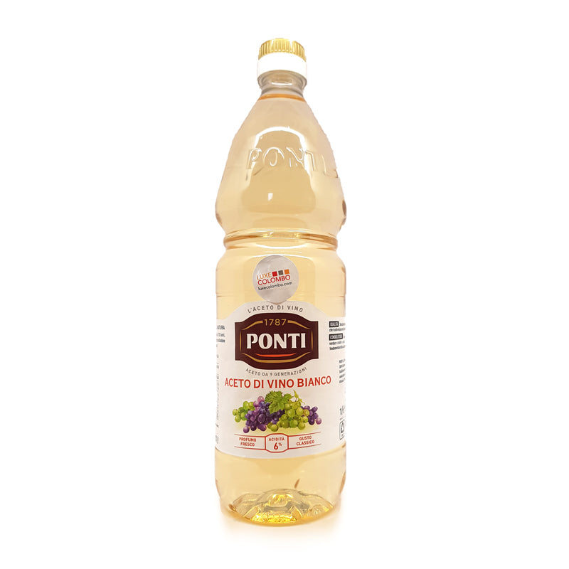 White Wine vinegar 1L - Ponti